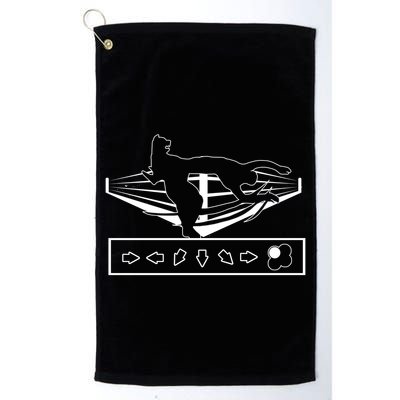 King Throw Funny Game Reference Golf Towel