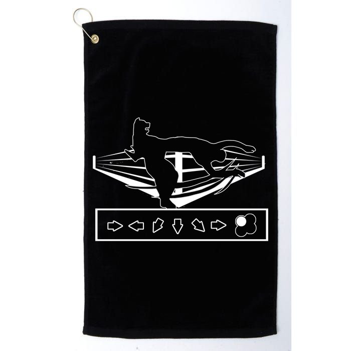 King Throw Funny Game Reference Golf Towel