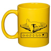King Throw Funny Game Reference 11oz C Handle Ceramic Mug