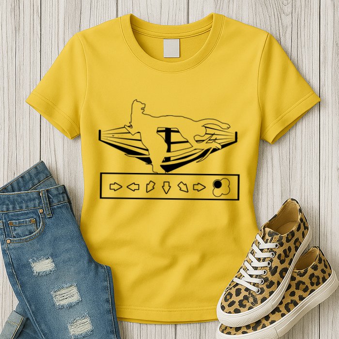 King Throw Funny Game Reference Womens T-Shirt