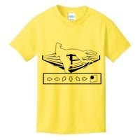 King Throw Funny Game Reference Kids T-Shirt