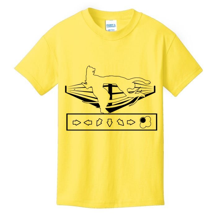 King Throw Funny Game Reference Kids T-Shirt