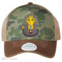 King Tut Pharaoh Egyptian Legacy Tie Dye Trucker Hat