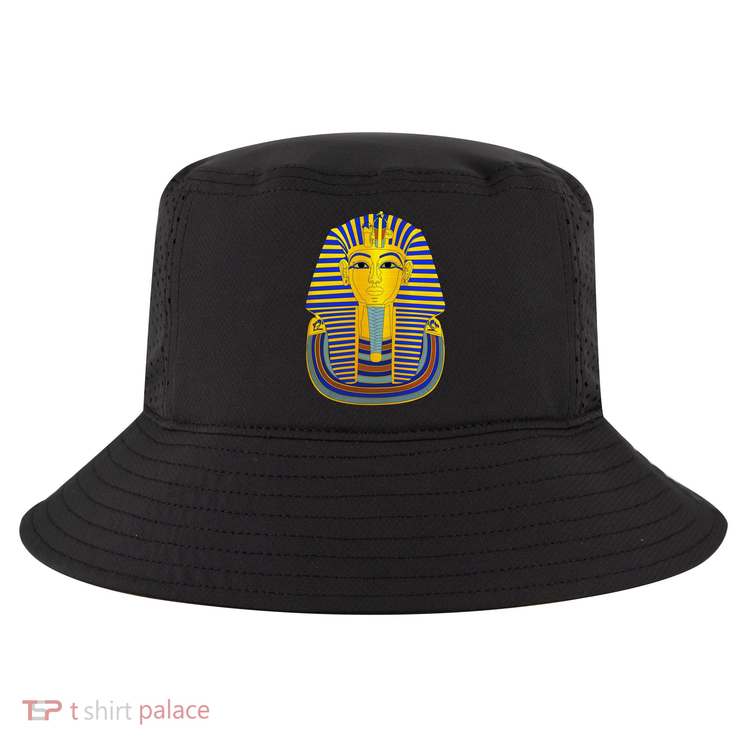 King Tut Pharaoh Egyptian Cool Comfort Performance Bucket Hat