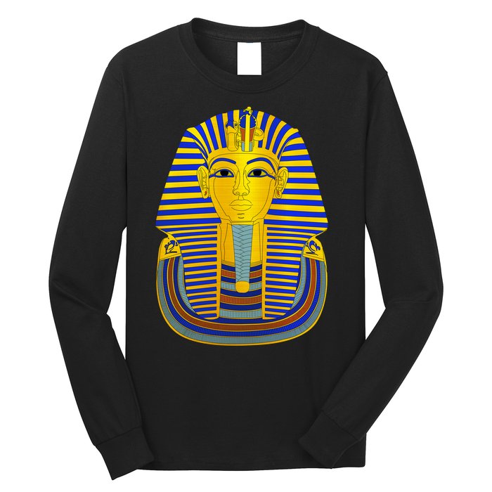 King Tut Pharaoh Egyptian Long Sleeve Shirt