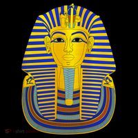 King Tut Pharaoh Egyptian Impact Tech Backpack