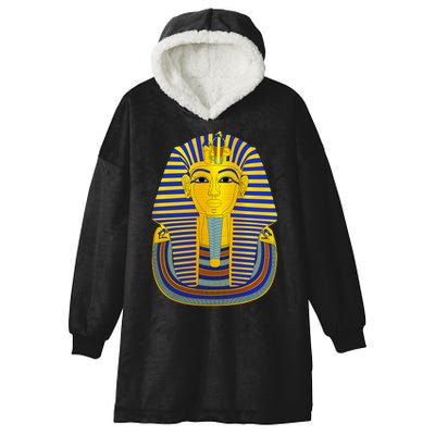 King Tut Pharaoh Egyptian Hooded Wearable Blanket