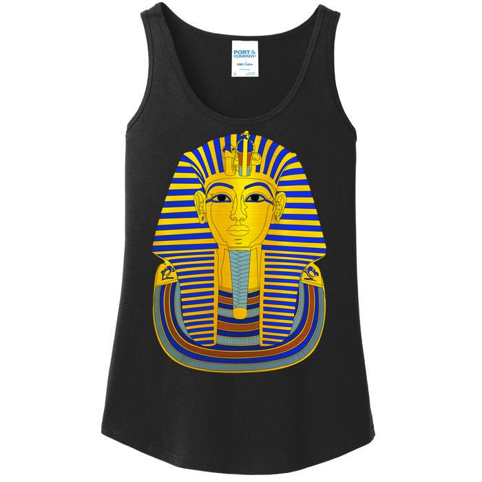 King Tut Pharaoh Egyptian Ladies Essential Tank