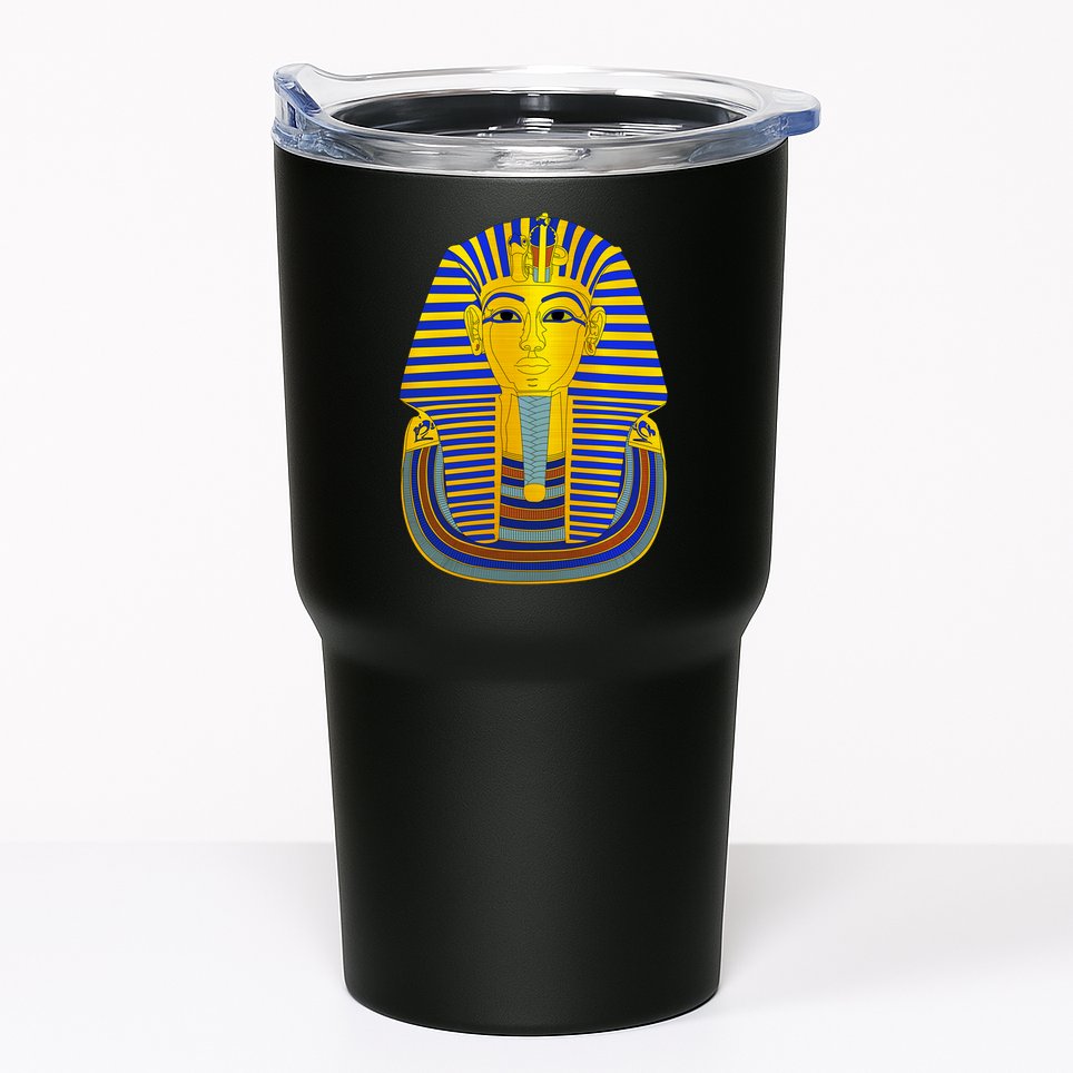 King Tut Pharaoh Egyptian Tumbler