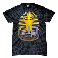 King Tut Pharaoh Egyptian Tie-Dye T-Shirt