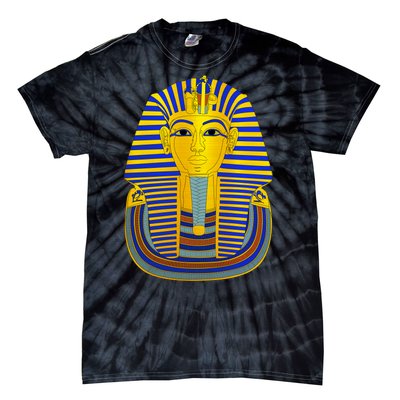 King Tut Pharaoh Egyptian Tie-Dye T-Shirt