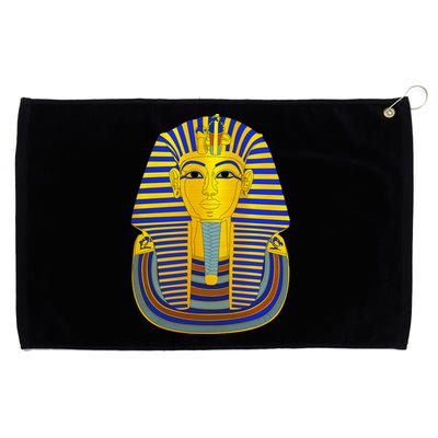 King Tut Pharaoh Egyptian Grommeted Golf Towel