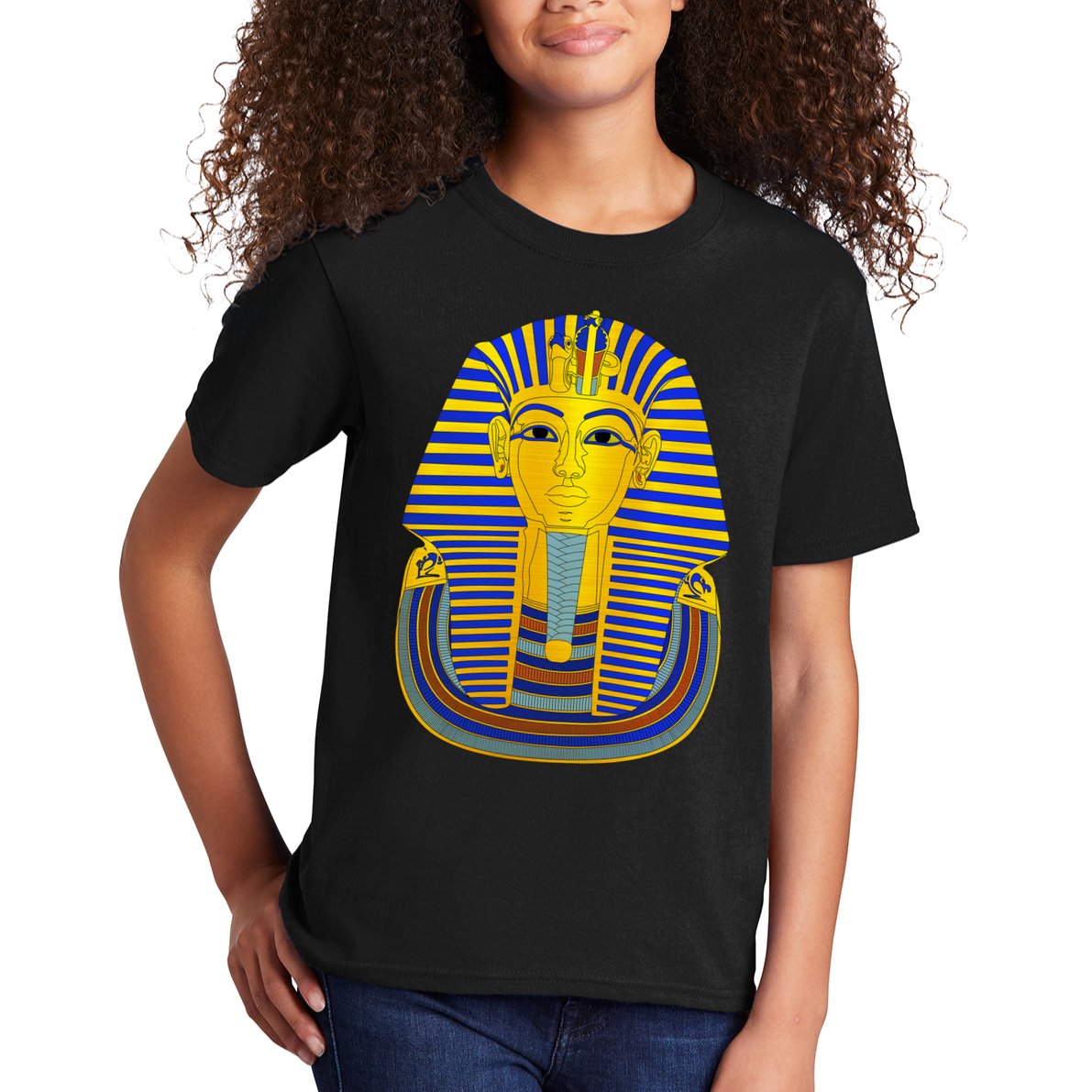 King Tut Pharaoh Egyptian Kids T-Shirt