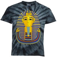 King Tut Pharaoh Egyptian Kids Tie-Dye T-Shirt