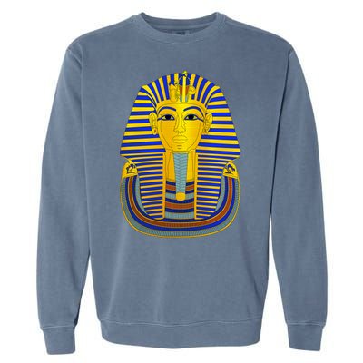 King Tut Pharaoh Egyptian Garment-Dyed Sweatshirt