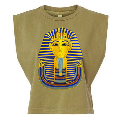 King Tut Pharaoh Egyptian Garment-Dyed Women's Muscle Tee