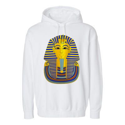 King Tut Pharaoh Egyptian Garment-Dyed Fleece Hoodie