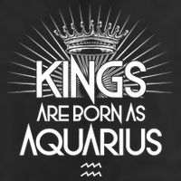 Kings Are Born As Aquarius Adult Drive Performance Visor