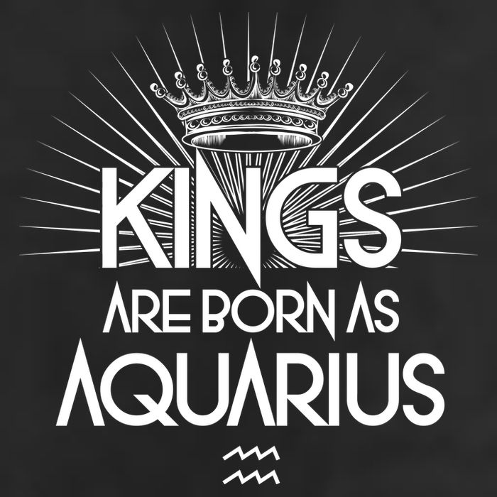 Kings Are Born As Aquarius Adult Drive Performance Visor