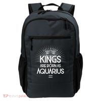Kings Are Born As Aquarius Backpack