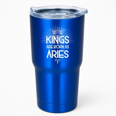 Kings Are Born As Aries Tumbler