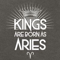 Kings Are Born As Aries Cotton Canvas Backpack