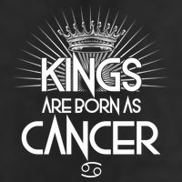 Kings Are Born As Cancer Cool Comfort Performance Bucket Hat
