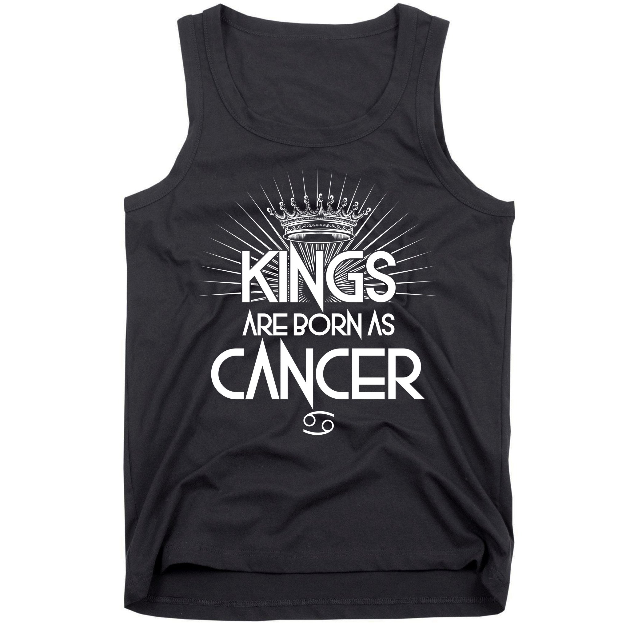 Kings Are Born As Cancer Tank Top