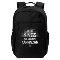 Kings Are Born As Capricorn Backpack