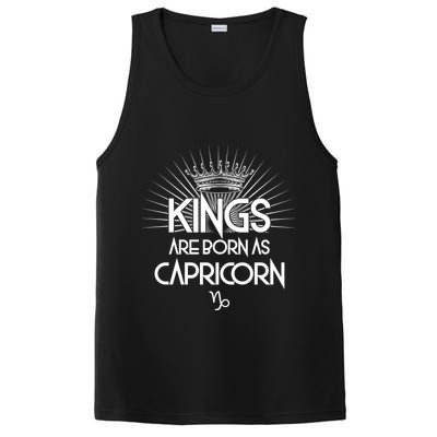 Kings Are Born As Capricorn PosiCharge Competitor Tank