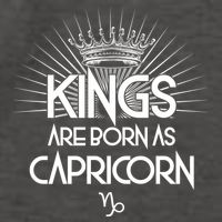 Kings Are Born As Capricorn Vector Backpack