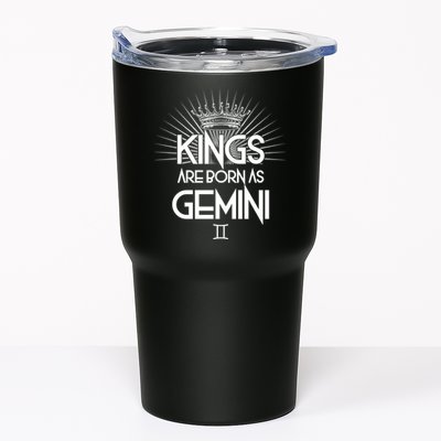 Kings Are Born As Gemini Tumbler
