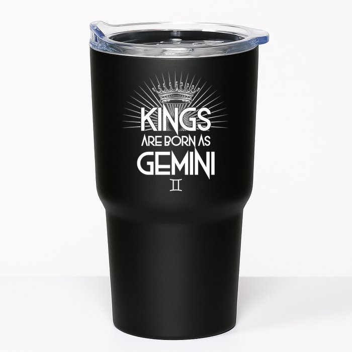 Kings Are Born As Gemini Tumbler