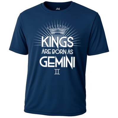 Kings Are Born As Gemini Performance Shirt