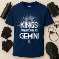 Kings Are Born As Gemini Cooling Performance Crew T-Shirt