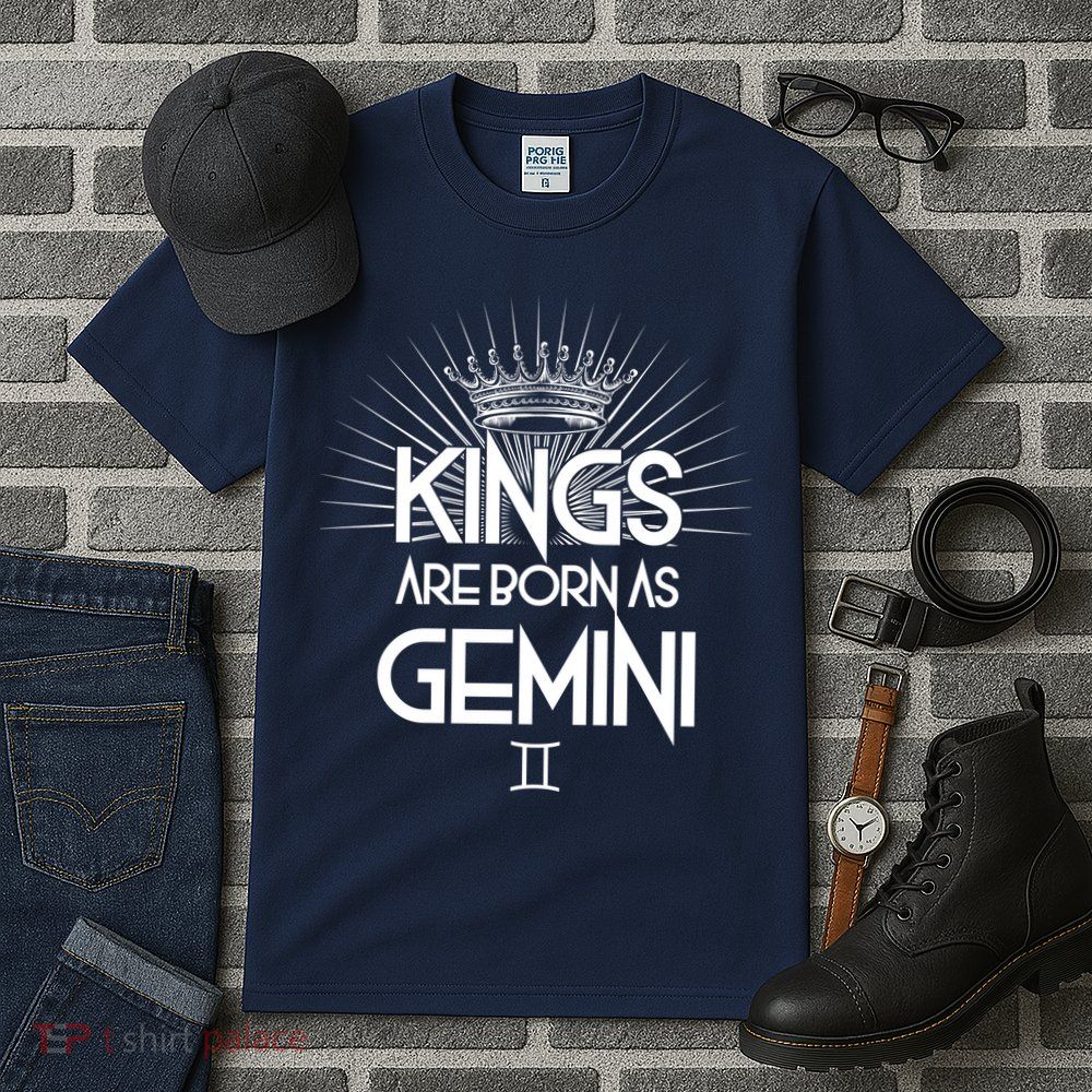 Kings Are Born As Gemini Tall T-Shirt