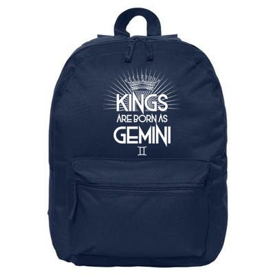 Kings Are Born As Gemini 16 in Basic Backpack
