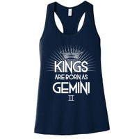 Kings Are Born As Gemini Womens Tank Top