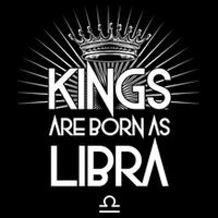 Kings Are Born As Libra Cooling Performance Crew T-Shirt