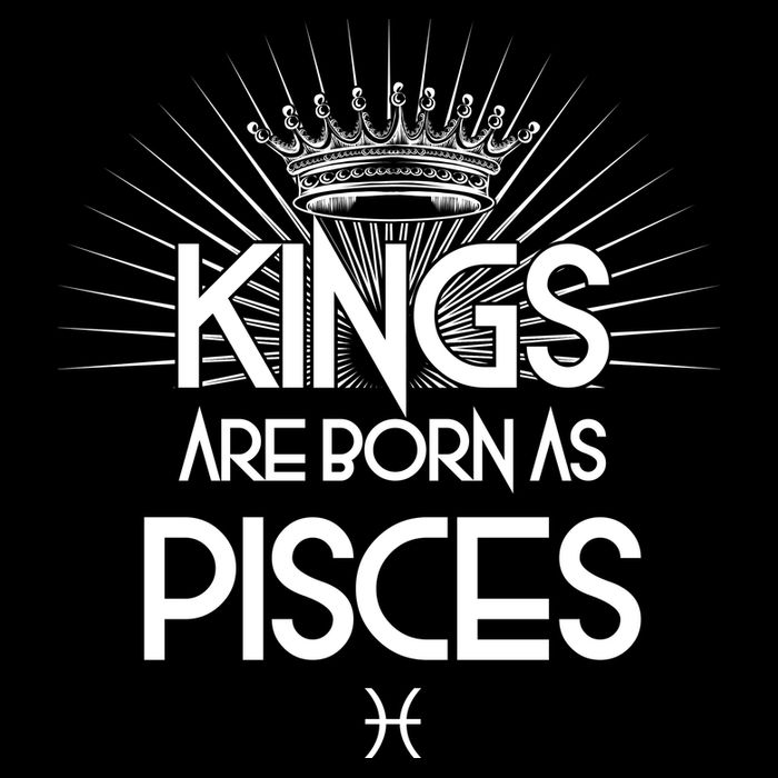 Kings Are Born As Pisces Wool Snapback Cap