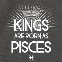Kings Are Born As Pisces Vector Backpack