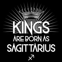 Kings Are Born As Sagittarius City Backpack