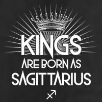 Kings Are Born As Sagittarius Golf Towel