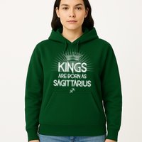 Kings Are Born As Sagittarius Hoodie