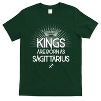 Kings Are Born As Sagittarius T-Shirt