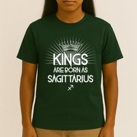 Kings Are Born As Sagittarius T-Shirt