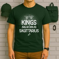 Kings Are Born As Sagittarius T-Shirt