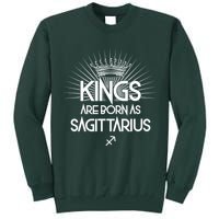 Kings Are Born As Sagittarius Tall Sweatshirt