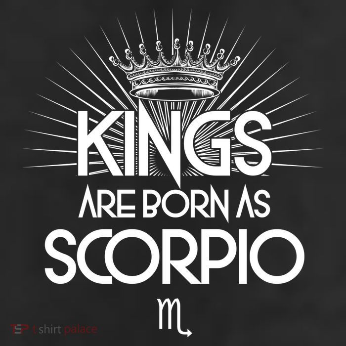 Kings Are Born As Scorpio Trucker Hat