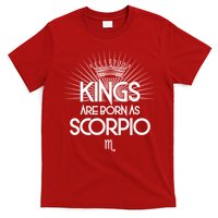 Kings Are Born As Scorpio T-Shirt